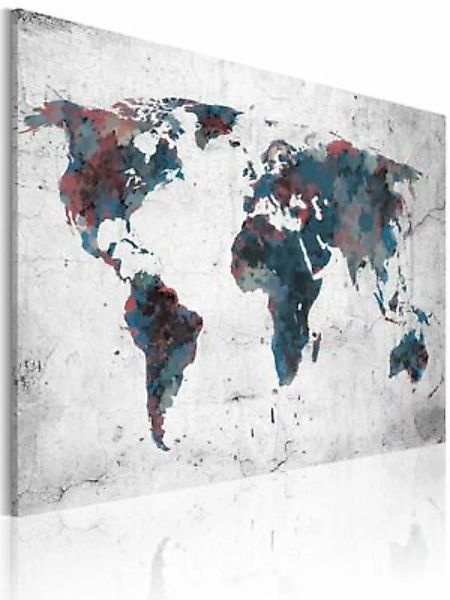 artgeist Wandbild Unentdeckte Kontinente mehrfarbig Gr. 60 x 40 günstig online kaufen