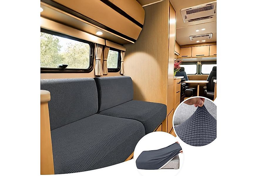 BTTO Sitzflächenhusse 2 Stück Wasserdicht Jacquard-Sofabezug, Stretch Sitzk günstig online kaufen