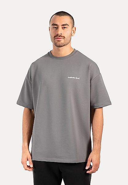 Smilodox T-Shirt Tamio, Locker geschnittenes Oversize Shirt mit Auffälligem günstig online kaufen