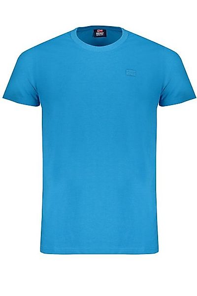 NORWAY 1963 T-Shirt Herren Kurzarm T-Shirt Blau mit Stickerei und günstig online kaufen