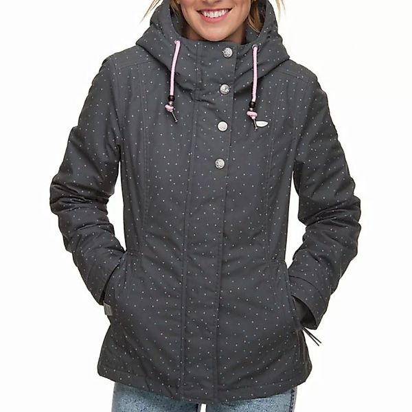 Ragwear Allwetterjacke Ragwear Lynx Dots Jacket Dark Grey M günstig online kaufen