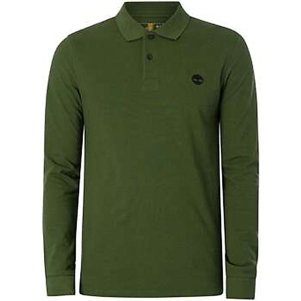 Timberland  Poloshirt Schmales, langärmeliges Millers River Piqué-Poloshirt günstig online kaufen