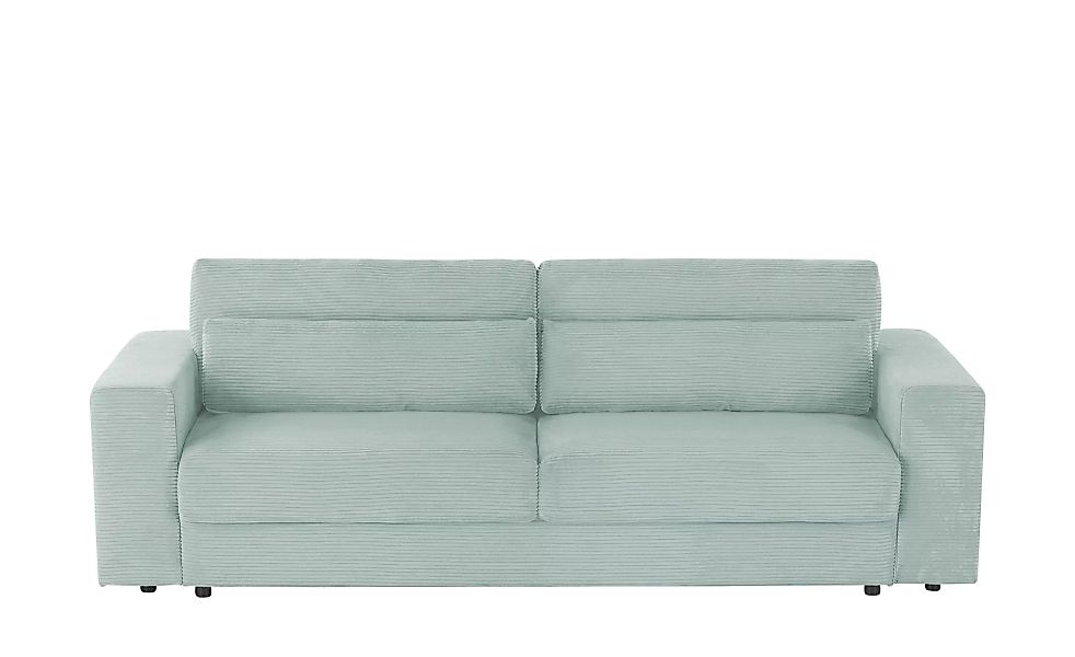 Big Sofa mit Schlaffunktion  Branna ¦ grün ¦ Maße (cm): B: 250 H: 101 T: 10 günstig online kaufen