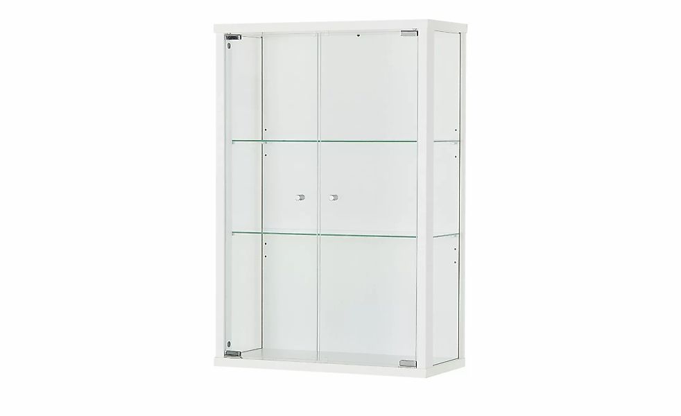 Hängevitrine  Cristal ¦ weiß ¦ Maße (cm): B: 56 H: 82 T: 25.2 Schränke > Hä günstig online kaufen