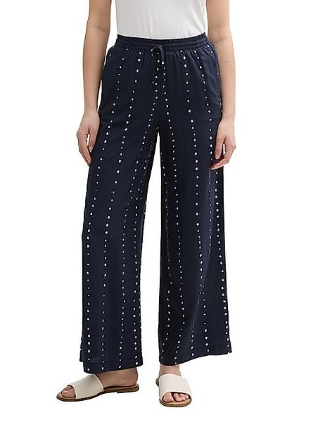 TOM TAILOR 5-Pocket-Hose Loose Wide Leg Palazzo Hose günstig online kaufen