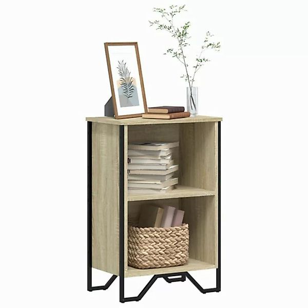 vidaXL Bücherregal Bücherregal Standregal Bodenregal Sonoma Eiche 50x31x74, günstig online kaufen