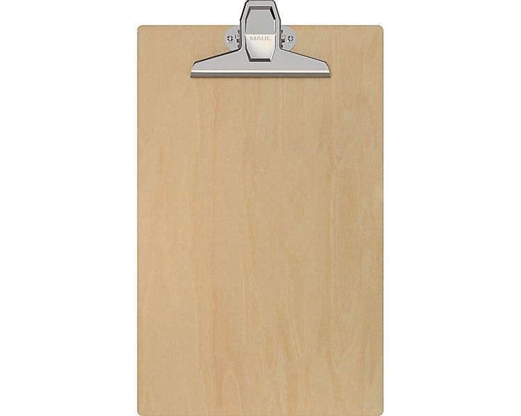 MAUL Schreibmappe Klemmbrett MAULtilia A4hoch Lindenholz Klemmweite 2cm günstig online kaufen