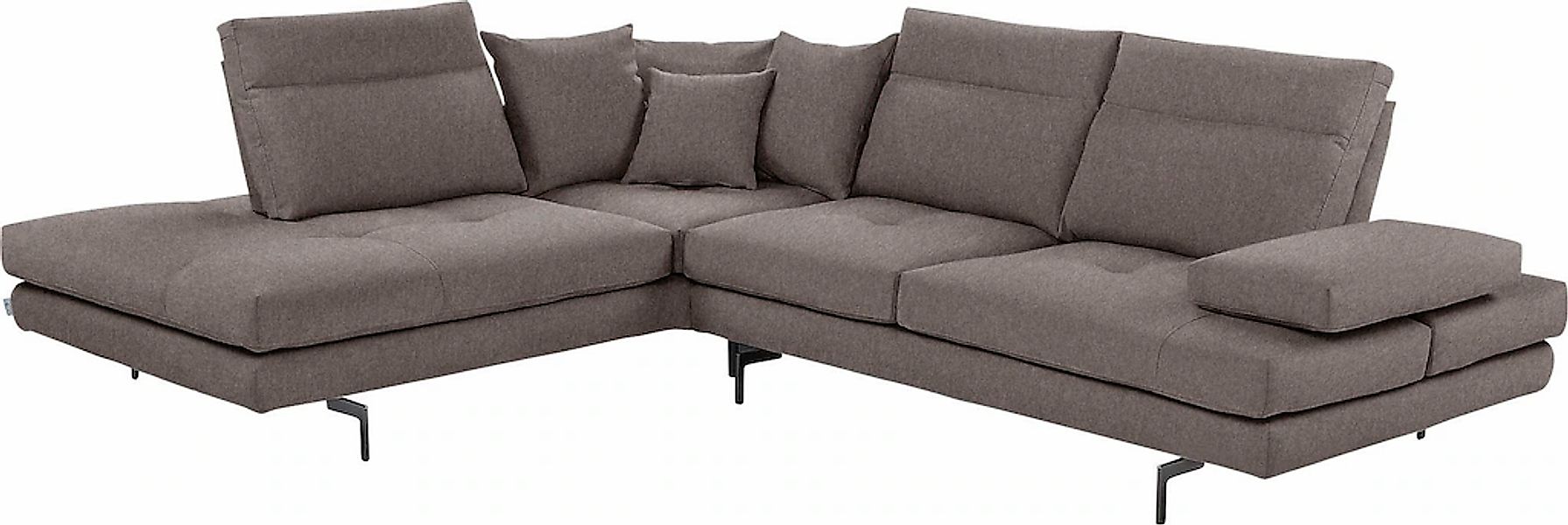 CALIA ITALIA Ecksofa "Toby Wing, B/T: 288/232 cm, Designsofa, Premium Sitzk günstig online kaufen
