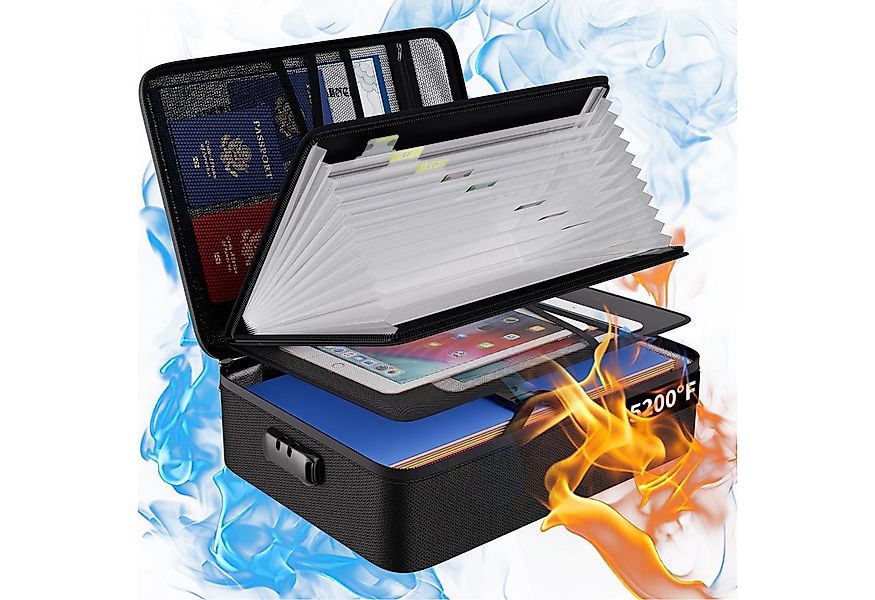 Mutig Dokumententasche Feuerfeste Dokumentenbox, Dokumententasche handtasch günstig online kaufen