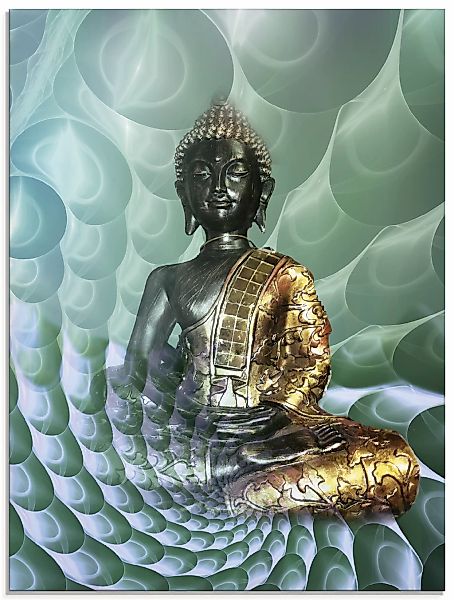Artland Glasbild "Buddhas Traumwelt CB" Religion 1 Stk. tlg. in verschieden günstig online kaufen