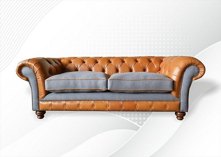 JVmoebel Chesterfield-Sofa Chesterfield Sofa hochwertig handgefertigt massi günstig online kaufen