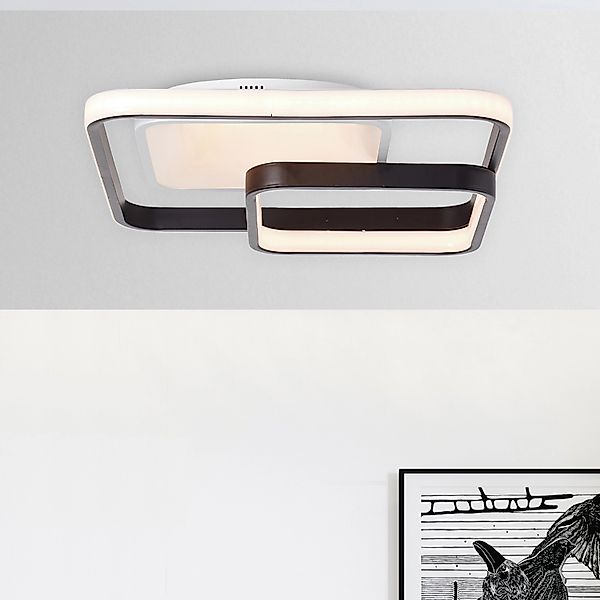 Brilliant LED Deckenleuchte Cava, Dimmfunktion, LED fest integriert, 40 x 4 günstig online kaufen