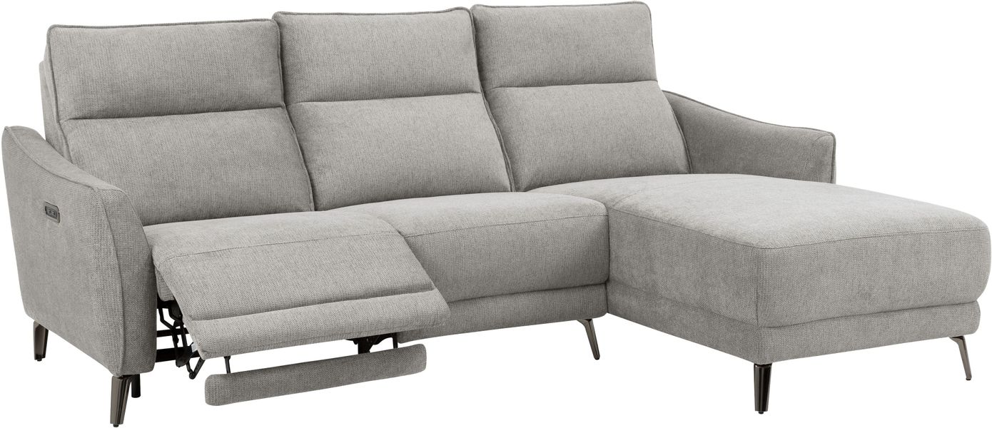 INOSIGN Ecksofa "TAYLER 3-Sitzer, L-Form (Breite 239cm), elektr. Relaxfunkt günstig online kaufen