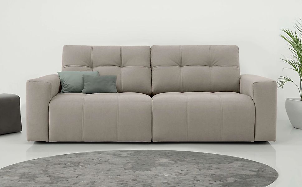 Home affaire 3-Sitzer "Turnon, Lounge-sofa, Breite 220 cm", Chenille, mit K günstig online kaufen
