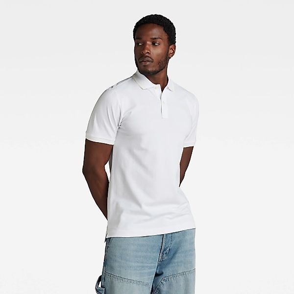 G-STAR Poloshirt "Poloshirt Dunda slim stripe" in Kurzarm-Form günstig online kaufen