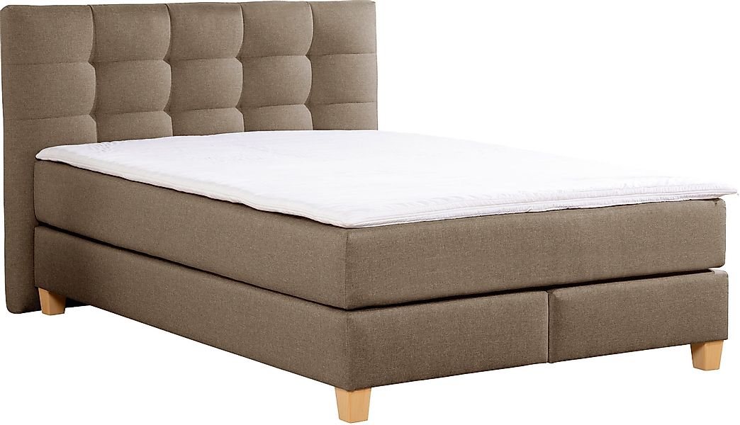 Home affaire Boxspringbett Moulay, inkl. Topper, günstig online kaufen