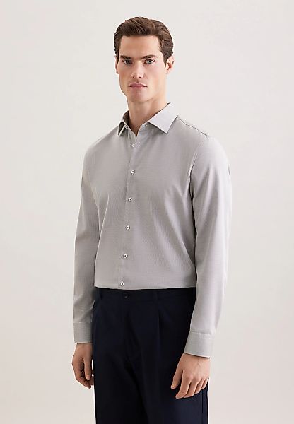 seidensticker Businesshemd "Schwarze Rose" Slim 1/1 Kentkragen Uni günstig online kaufen