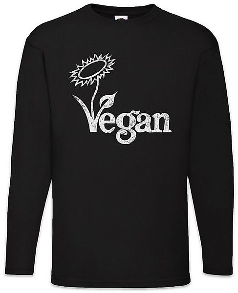 Urban Backwoods Langarmshirt Vintage Logo Vegan Langarm T-Shirt Veganismus günstig online kaufen