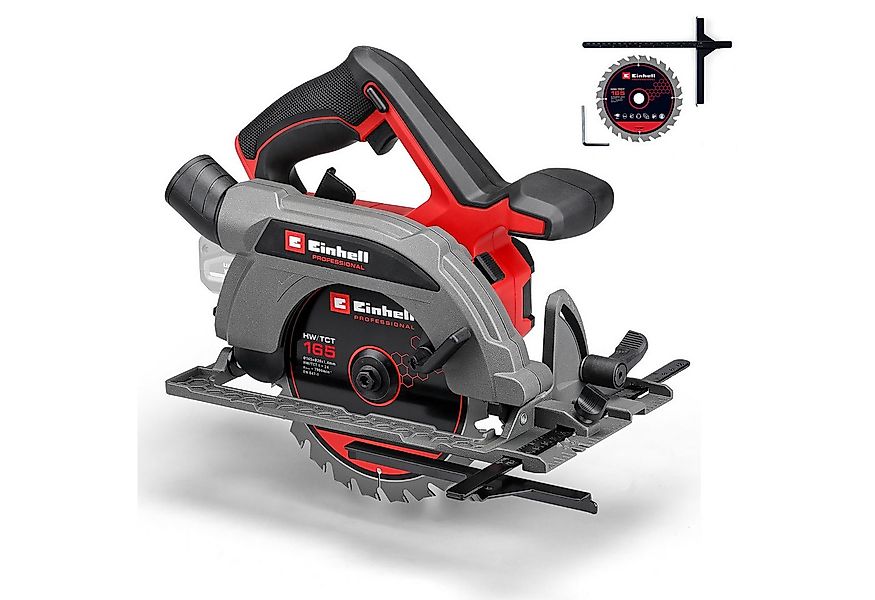 Einhell Akku-Handkreissäge TP-CS 18/165 Li BL - Solo, ohne Akku und Ladeger günstig online kaufen