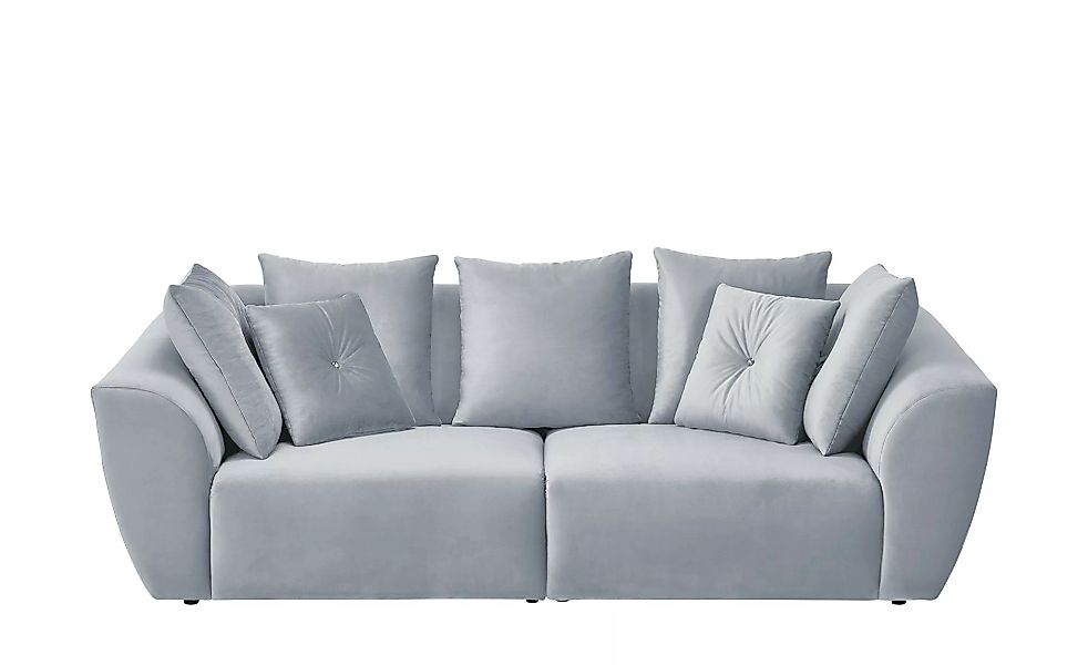 smart Big Sofa  Krista - blau - 250 cm - 81 cm - 106 cm - Polstermöbel > So günstig online kaufen