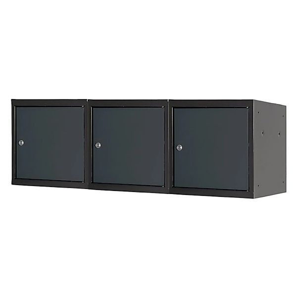 PROREGAL Mega Deal 3x Schließfachwürfel Blocky Mit Zylinderschloss & 2 Schl günstig online kaufen