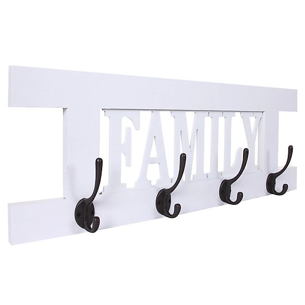 MCW Garderobenpaneel Familie-MCW-C60, Shabby-Look, Kleiderhaken individuell günstig online kaufen