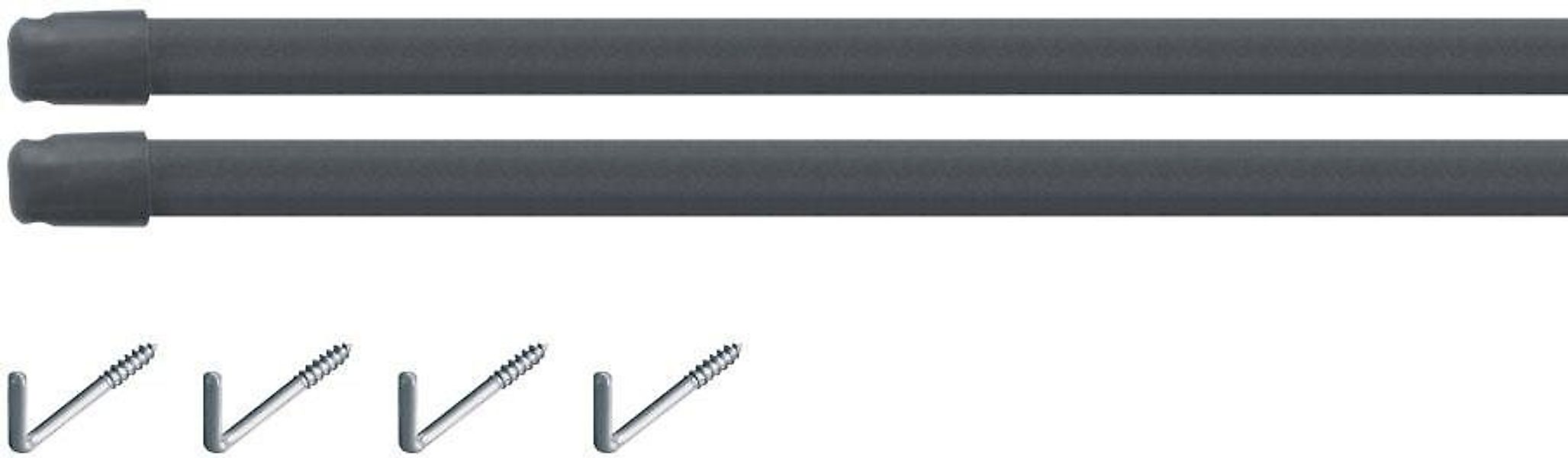 Good Life Vitragenstange Vita, Ø 11 mm, 1-läufig, ausziehbar, verschraubt, günstig online kaufen