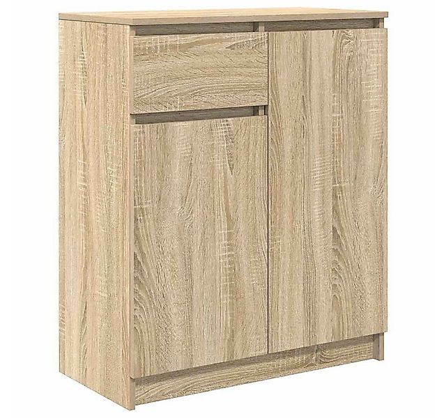 vidaXL Sideboard Sideboard mit Schublade Sonoma-Eiche 71x35x84 cm Holzwerks günstig online kaufen