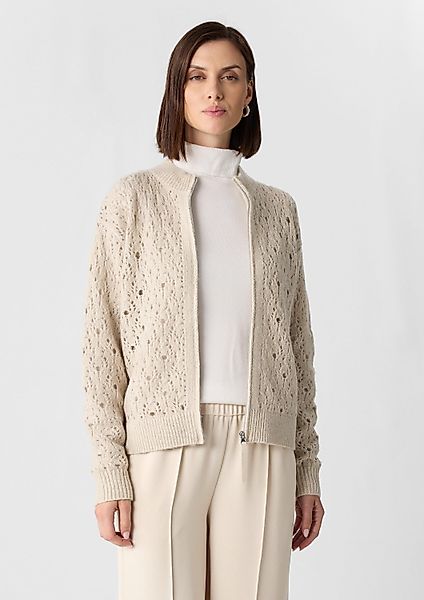 comma Cardigan Strickjacke Locker gestrickte Jacke günstig online kaufen