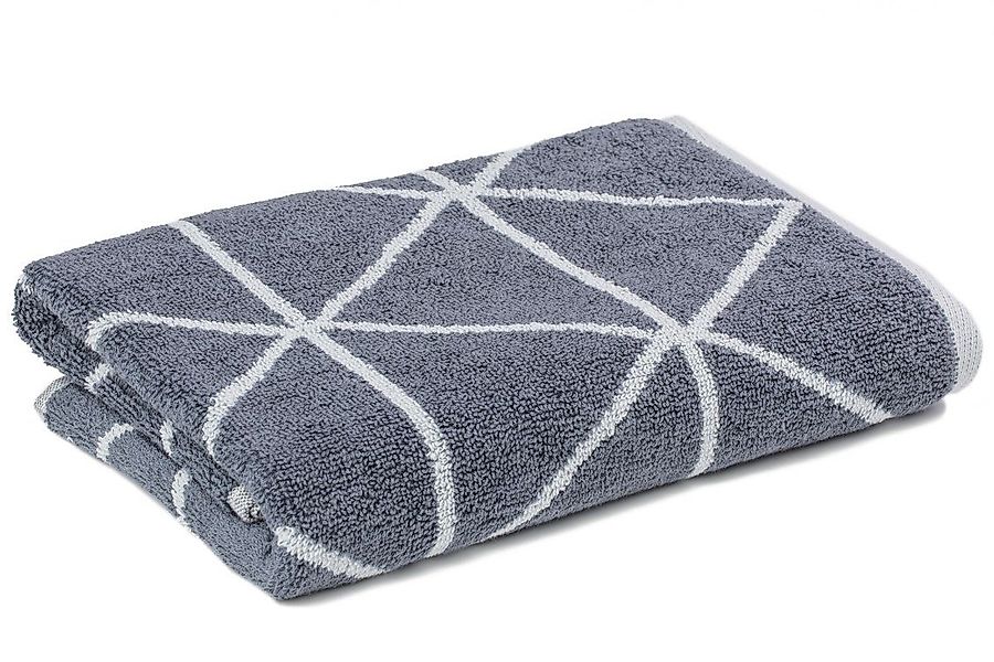 framsohn frottier Badematte Badvorleger 'Triangle Graphics', 67 x 67 cm günstig online kaufen