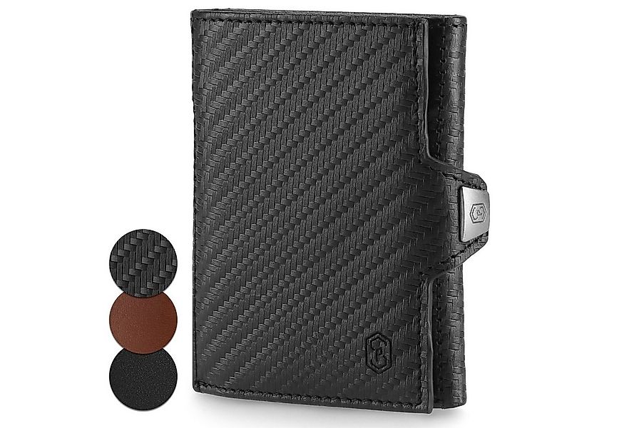 Slimpuro Geldbörse Tryo (1 x Portemonnaie inkl. RFID-Schutzkarte) günstig online kaufen