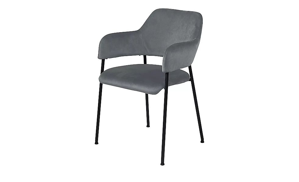 Stuhl  Lima - grau - 54 cm - 82 cm - 55 cm - Sconto günstig online kaufen
