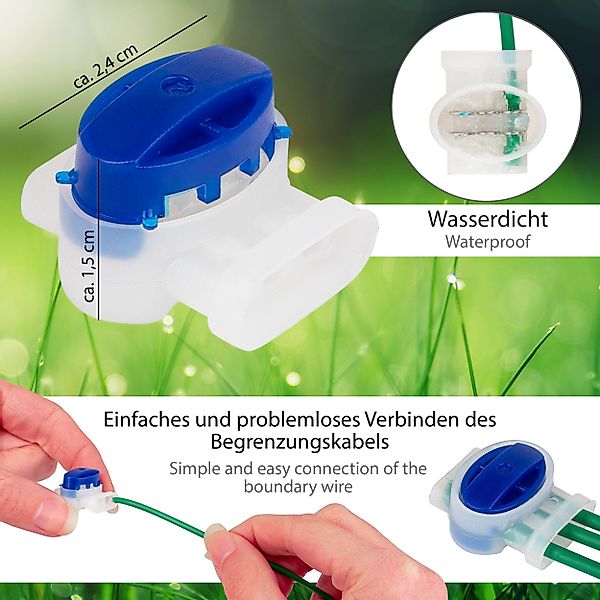 ONVAYA Rasenmähroboter Zubehör Kabelverbinder, Kabelklemmen mit günstig online kaufen