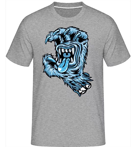 Yeti Hand Mouth · Shirtinator Männer T-Shirt günstig online kaufen