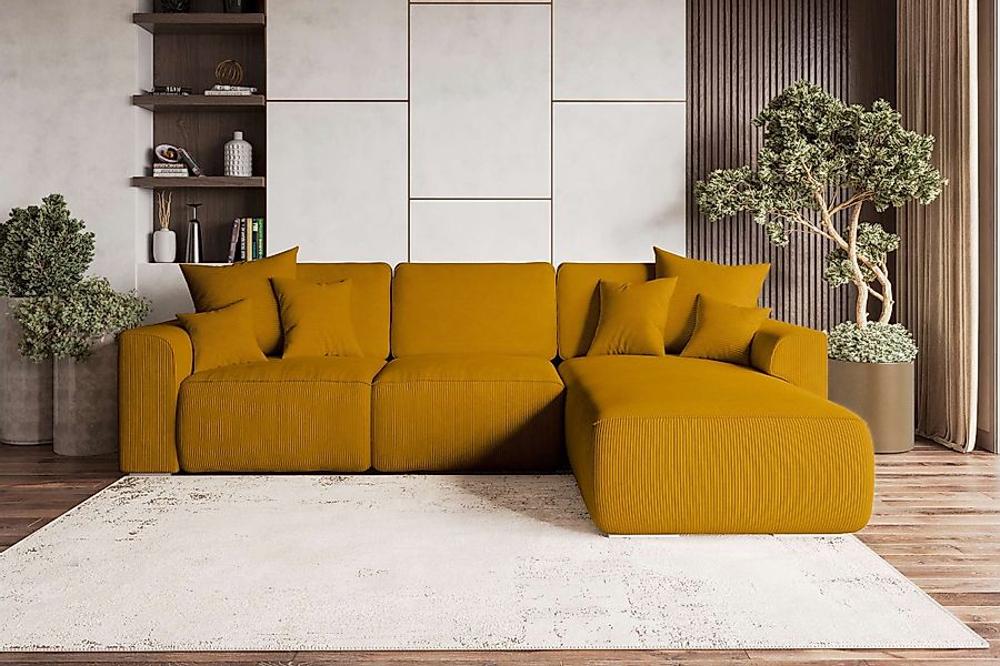 99rooms Ecksofa Gusto, Sofa L-Form, Eckcouch, günstig online kaufen