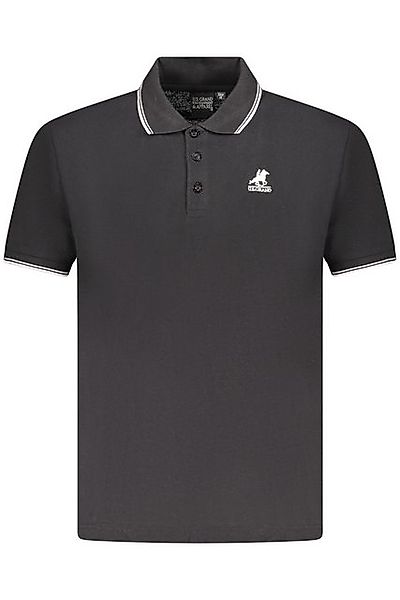U.S. GRAND POLO Poloshirt Elegantes Herren Poloshirt Schwarz – Kurzarm mit günstig online kaufen