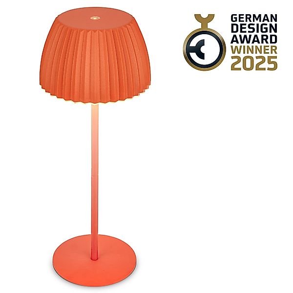 Briloner Leuchten LED Tischleuchte Riffle Tischlampe günstig online kaufen