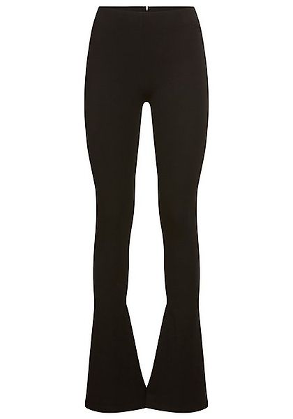 HUGO Blue Webhose Neleria mit Reißverschluss hinten elastische Flare Leggin günstig online kaufen