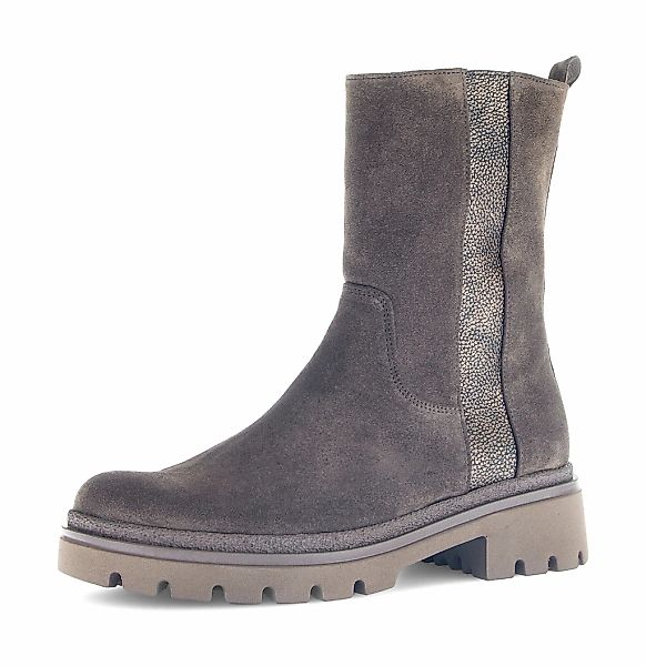 Gabor Stiefelette "FLORENZ", Blockabsatz, RV-Boots, in Bequemweite G (= wei günstig online kaufen