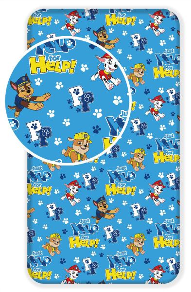 PAW PATROL Spannbettlaken Paw Patrol Chase günstig online kaufen
