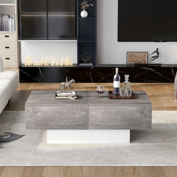 HAUSS SPOLE Couchtisch Moderner Couchtisch Beistelltisch günstig online kaufen