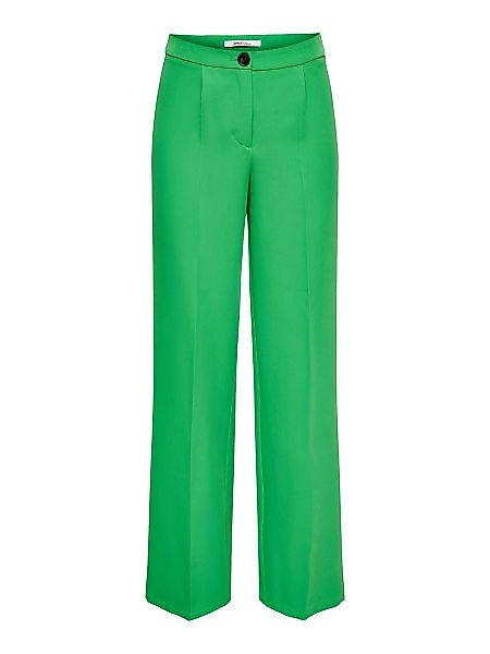 ONLY High Waist Wide Fit Hose Damen Grün günstig online kaufen
