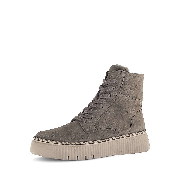 Gabor Plateau Stiefelette Rauleder Plateaustiefelette günstig online kaufen
