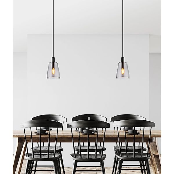 GLOBO LIGHTING Hängeleuchte »GARRI« E14 1 Stk. Hängelampe Esszimmer-Leuchte günstig online kaufen