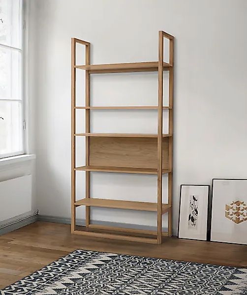 Woodman Bücherregal »New Est«, im skandinavischen Design, Gestell aus massi günstig online kaufen