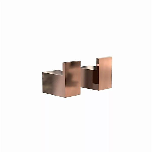 FROST - Quadra Wandhaken 8L 2er Set - kupfer/BxHxT 2,2x3,6x3,6cm günstig online kaufen