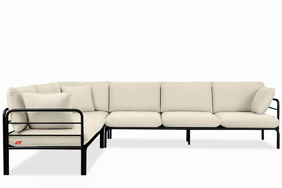 KONSIMO Loungesofa RAMBE Ecksofa, Gartensofa, hergestellt in der EU, mit Ki günstig online kaufen