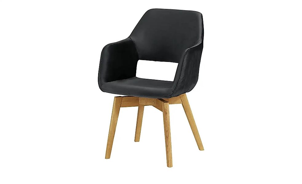 Woodford Armlehnstuhl  Berlin ¦ schwarz ¦ Maße (cm): B: 57 H: 85 T: 67.0 St günstig online kaufen