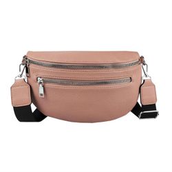 ITALYSHOP24 Bauchtasche Damen Gürteltasche Hüfttasche Bodybag günstig online kaufen
