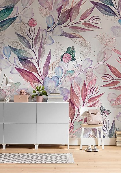 Komar Vliestapete »Digitaldruck Vlies - Eucalyptus - Größe 250 x 250 cm«, b günstig online kaufen